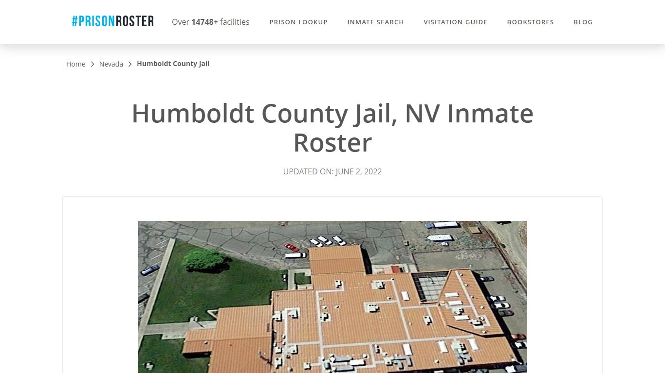 Humboldt County Jail, NV Inmate Roster